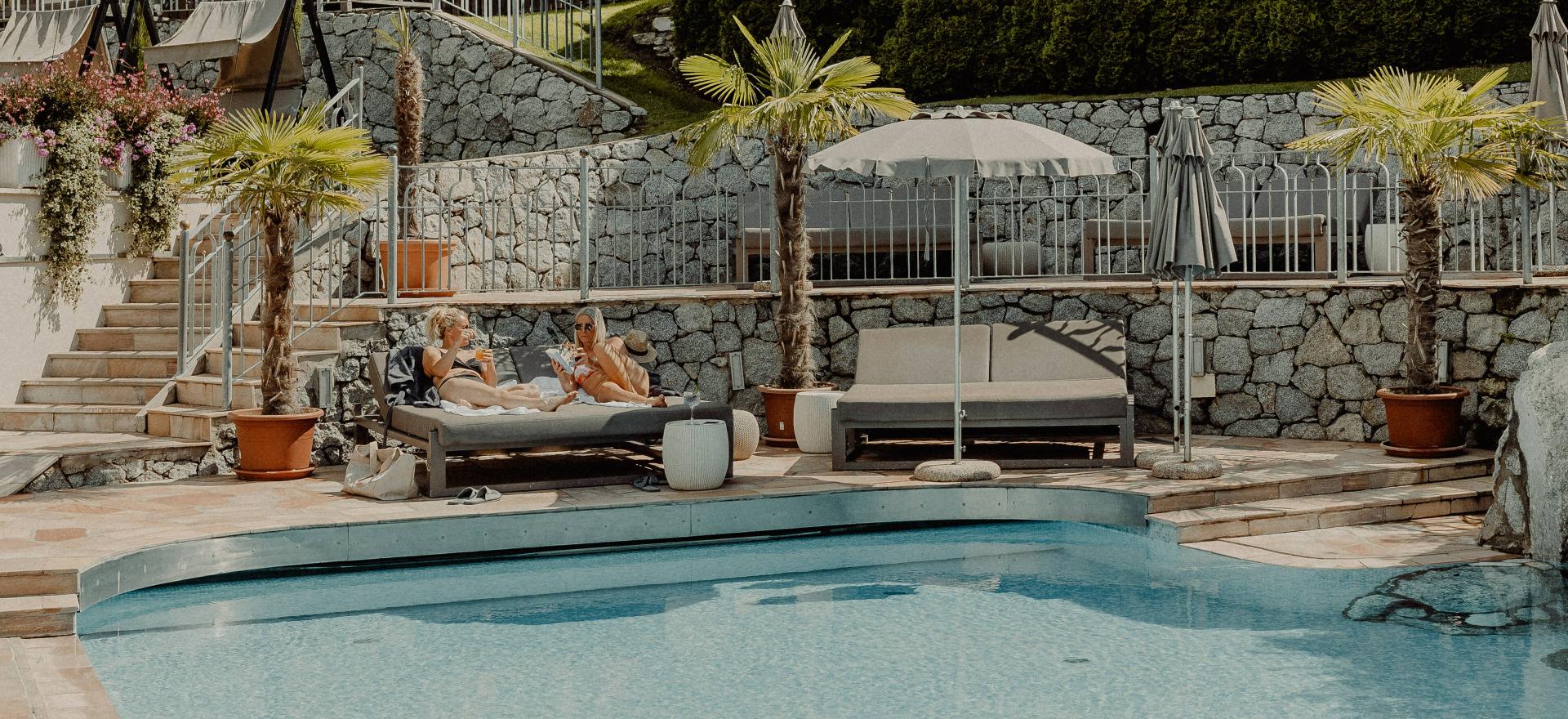 Dein Pool-Paradies im Vinschgau