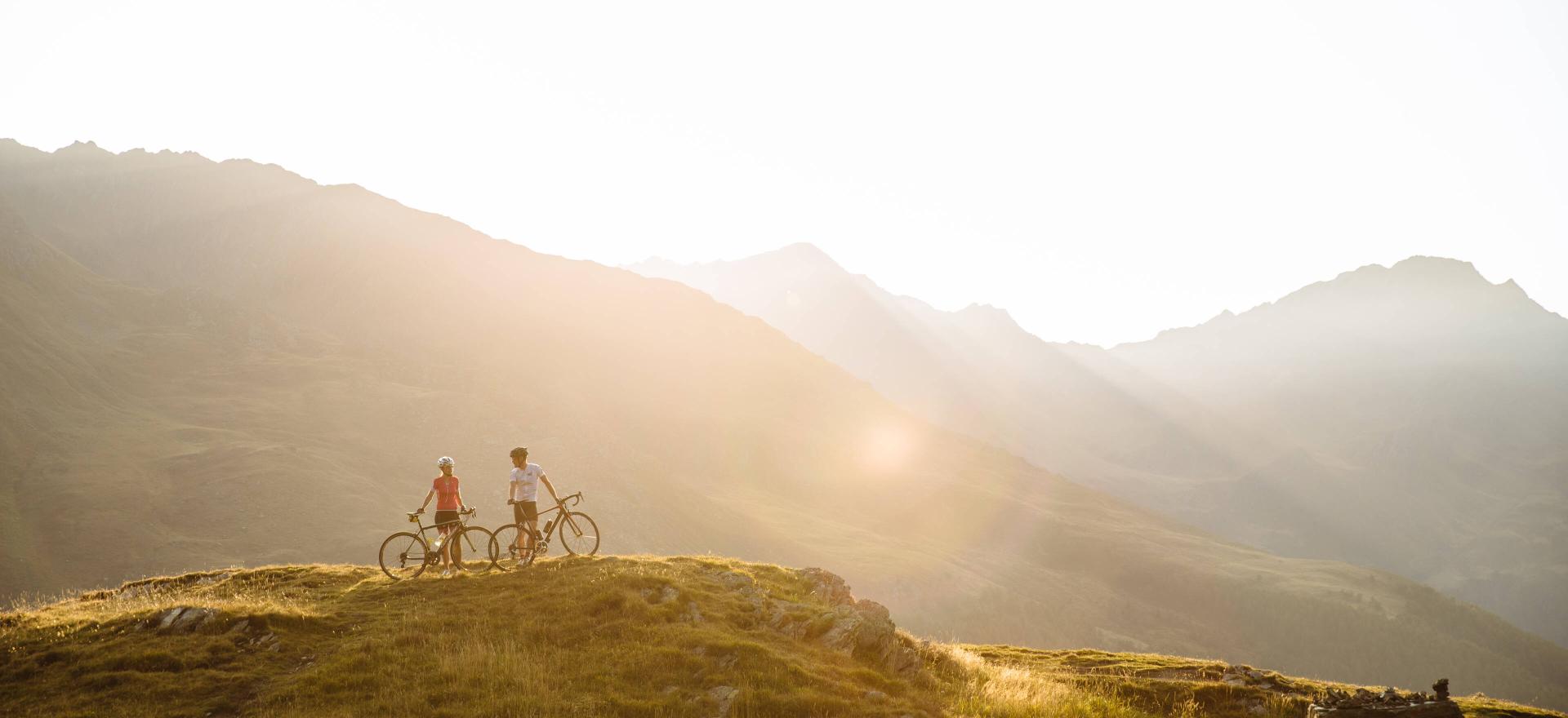 Rennradfahren im Vinschgau