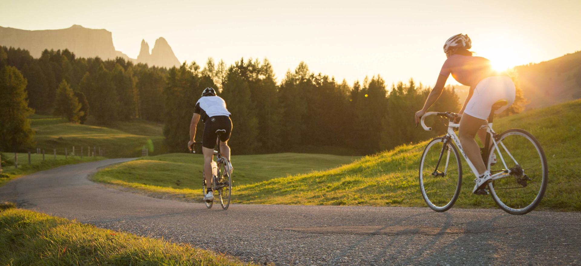 Rennradfahren im Vinschgau