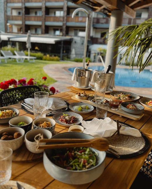 Eventi privati nel hotel romantico